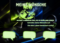 Wunschposter für Kinder Gamer 10 Digital mit Platz für 3 Wünsche und Gaming-Motiv.