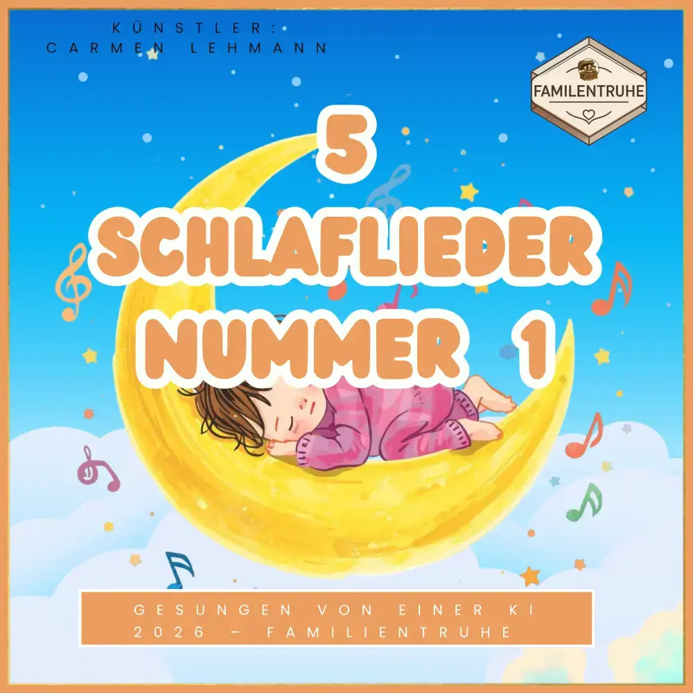 5 Schlaflieder für Kinder – Spar-Paket Nummer 2 - Kinderlieder-Paket