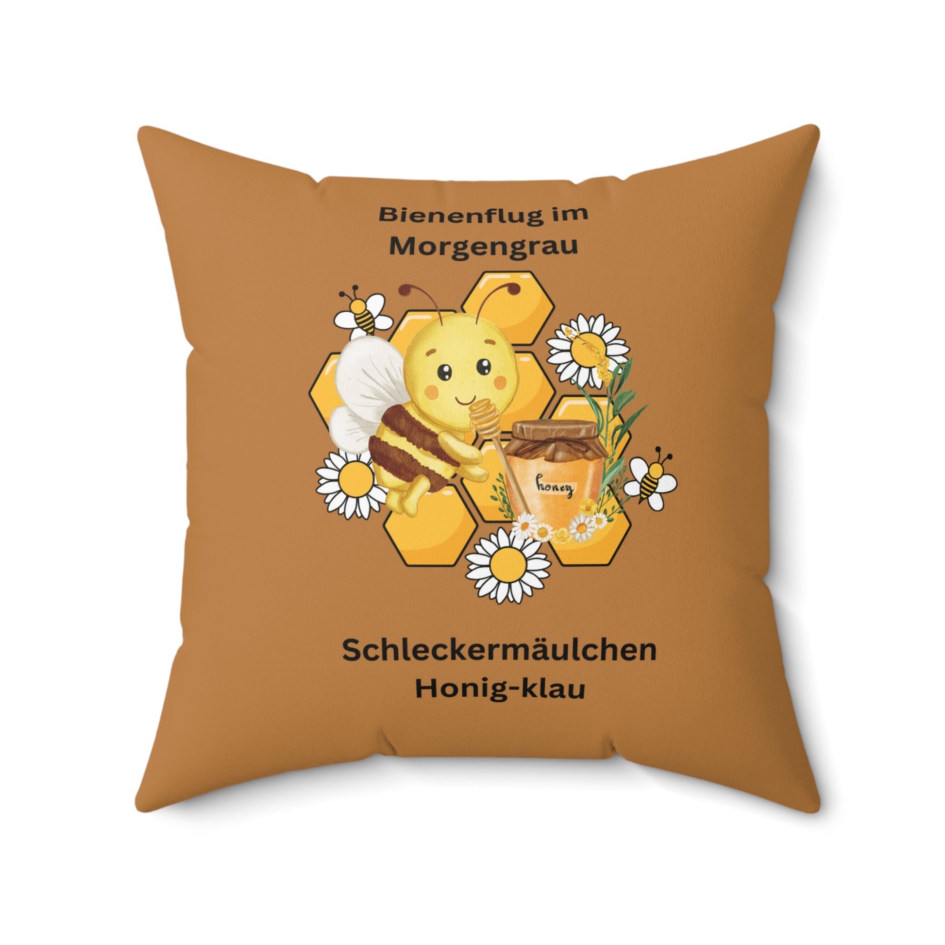 Bienen - inspiriertes Kissen, Süßes Bienenkissen - Familientruhe