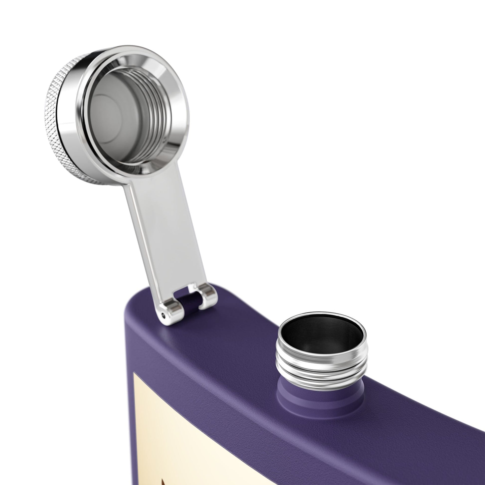 Cowgirl - Flachmann aus Edelstahl, 6 oz – perfekt als Geschenk, zum Camping, für Cowboy - Events, Tailgating und personalisierte Feiern! - Familientruhe