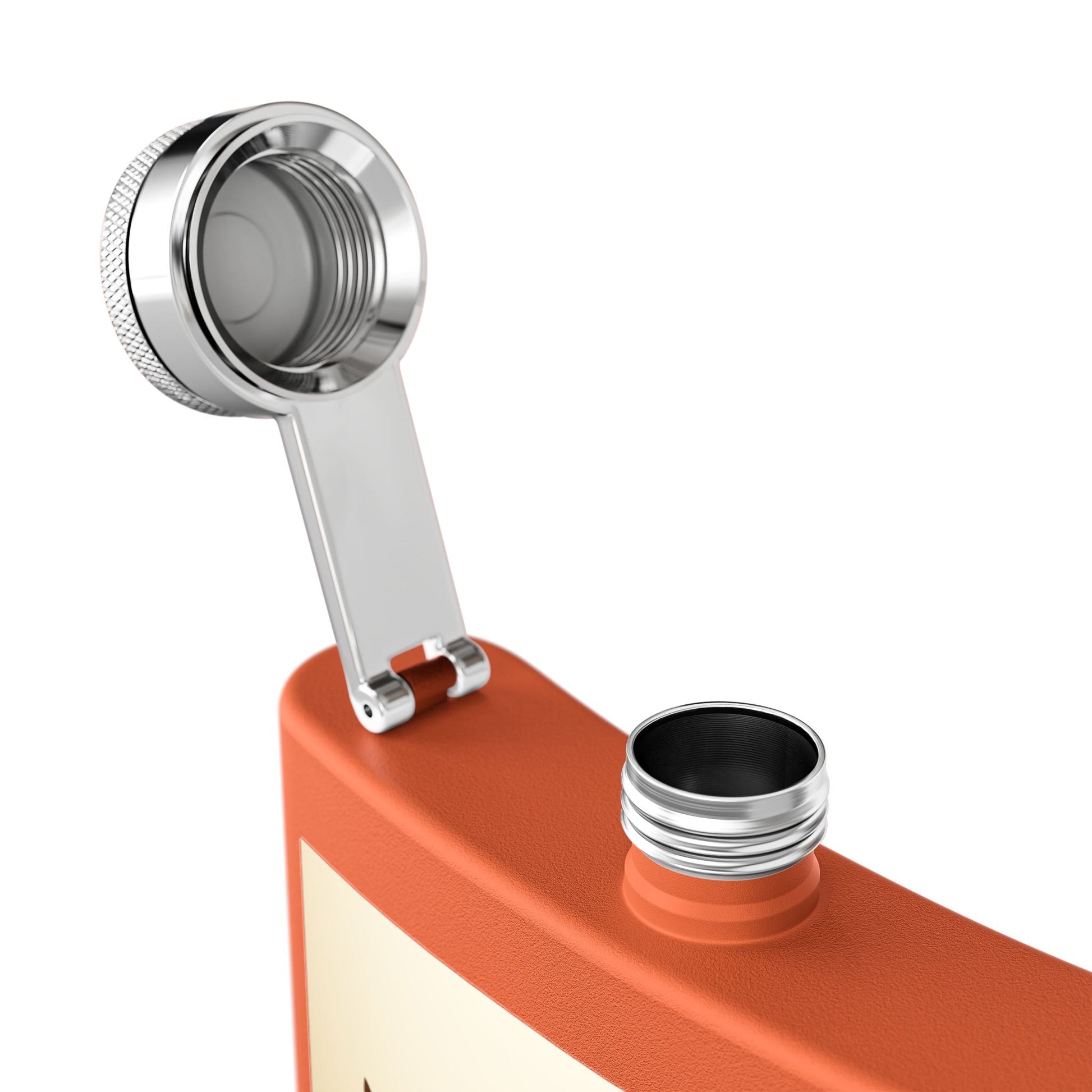 Cowgirl - Flachmann aus Edelstahl, 6 oz – perfekt als Geschenk, zum Camping, für Cowboy - Events, Tailgating und personalisierte Feiern! - Familientruhe