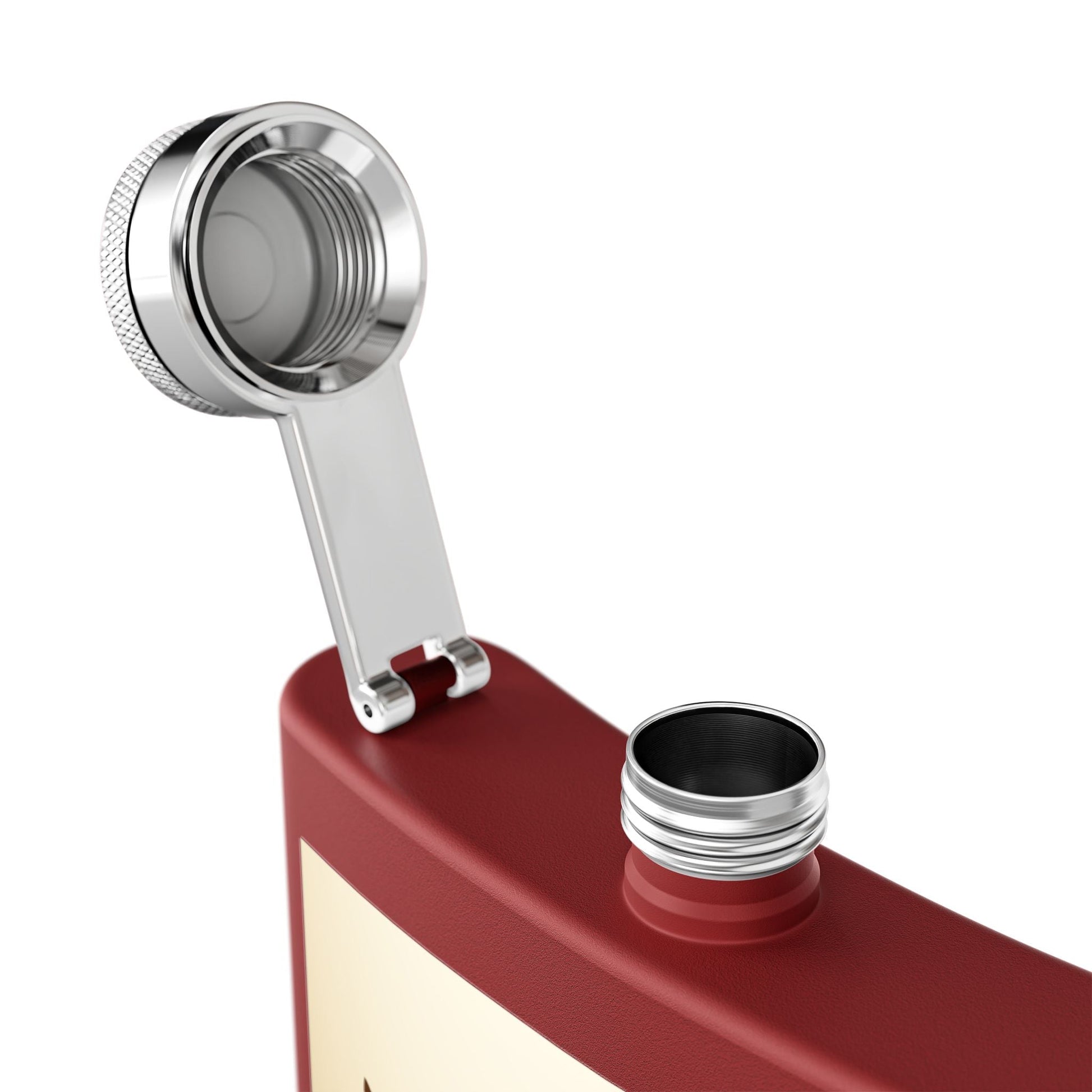 Cowgirl - Flachmann aus Edelstahl, 6 oz – perfekt als Geschenk, zum Camping, für Cowboy - Events, Tailgating und personalisierte Feiern! - Familientruhe