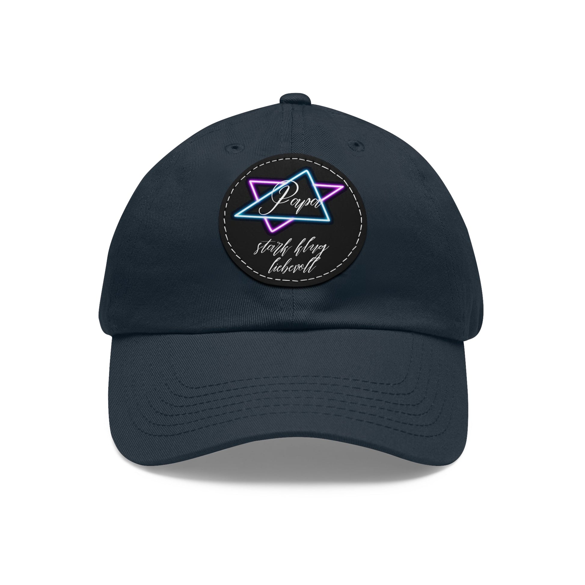 Dad Hat mit Lederpatch - Familientruhe