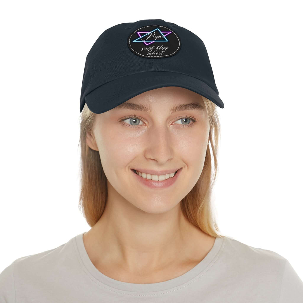 Dad Hat mit Lederpatch - Familientruhe