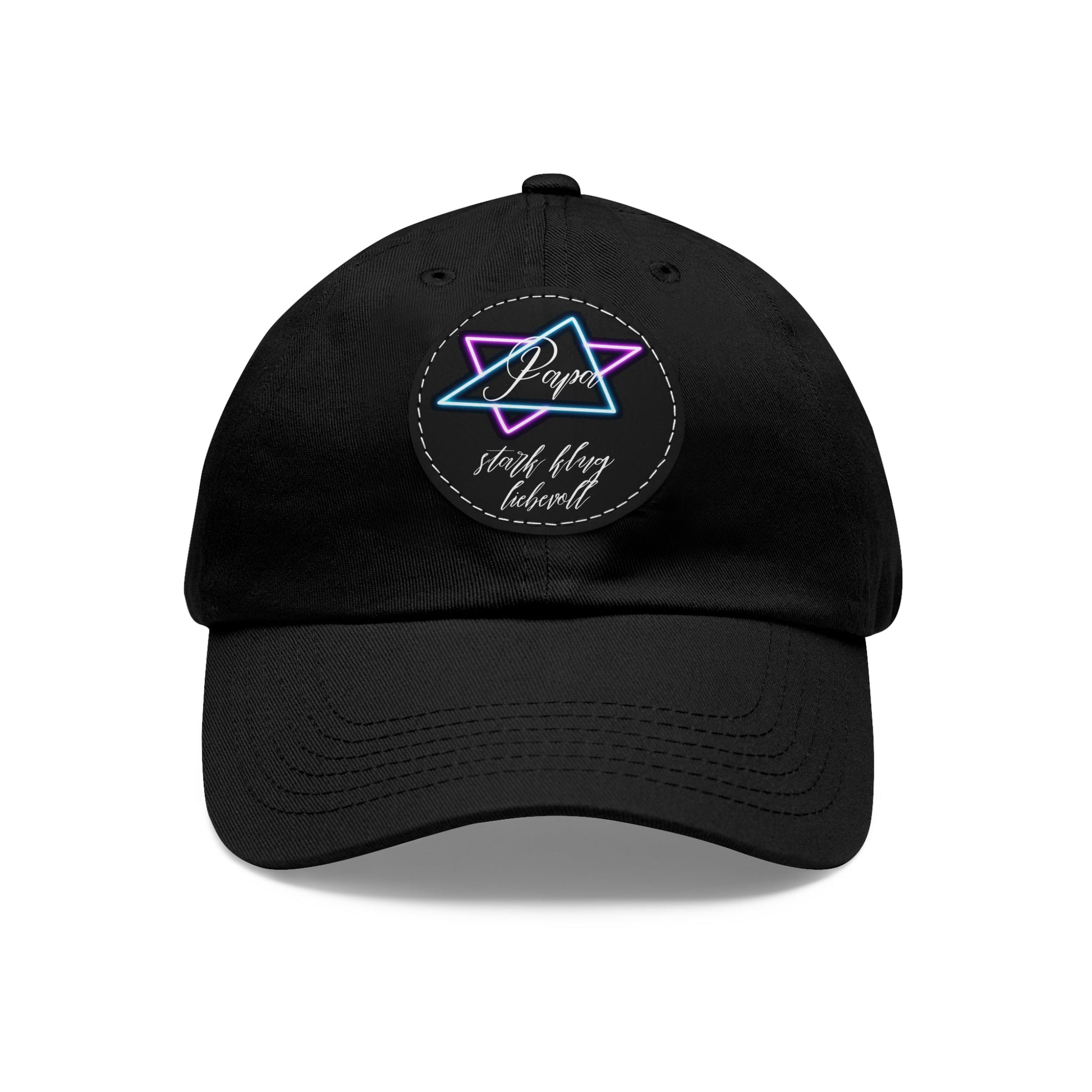 Dad Hat mit Lederpatch - Familientruhe