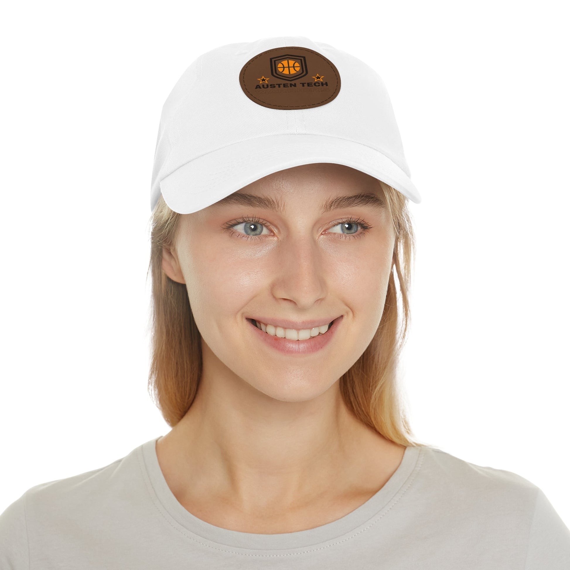 Dad Hat mit Lederpatch rund - Familientruhe