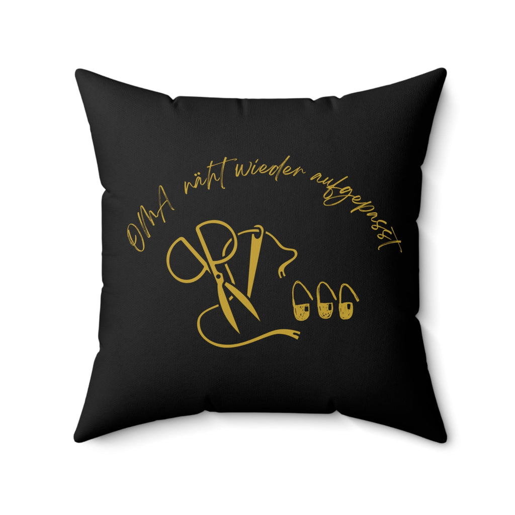 Dekokissen zum Thema Nähen, Gemütliches Wohndekor - Familientruhe