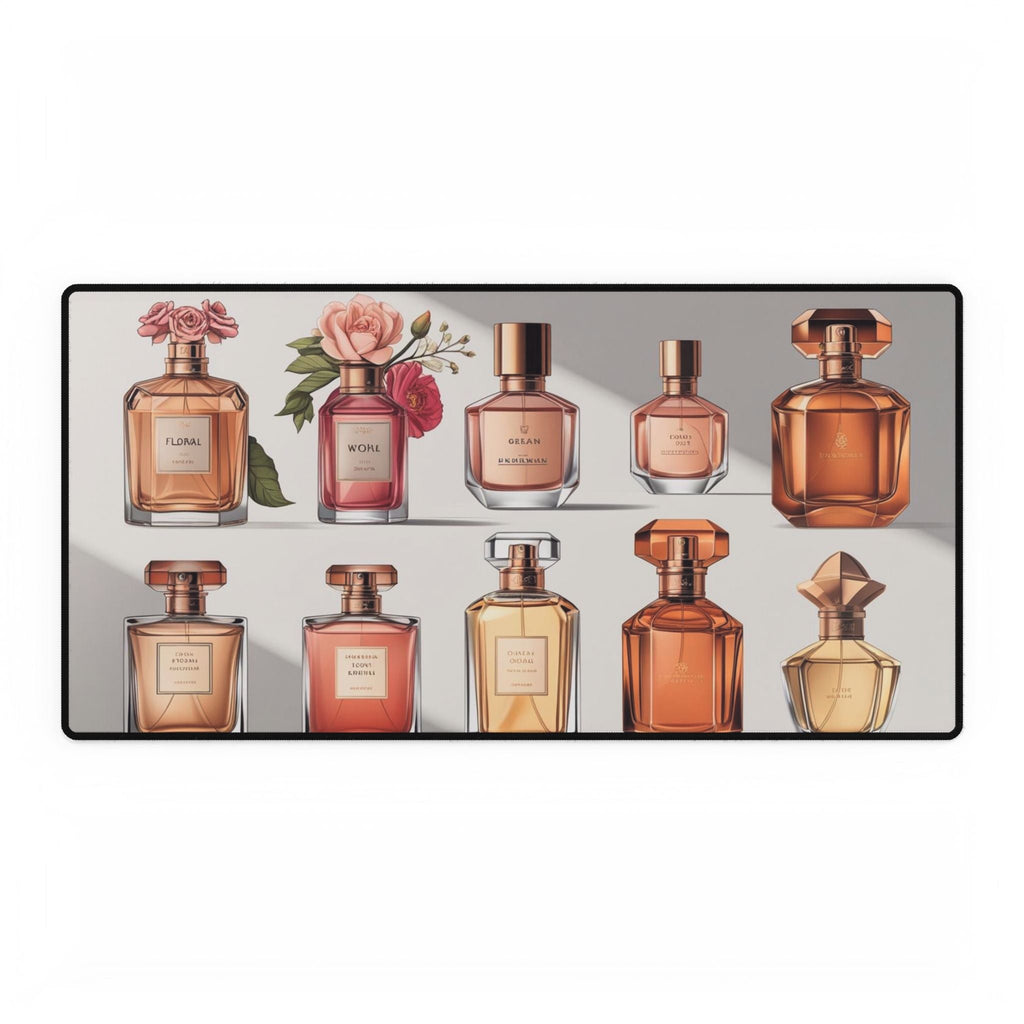 Elegante Parfüm - Schreibtischmatte, stilvolle Schreibtischunterlage - Familientruhe