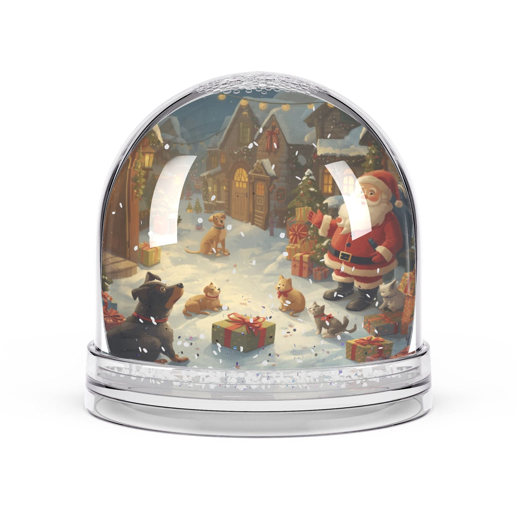 Festliche Schneekugel - Dekoration Weihnachtsdekoration - Familientruhe