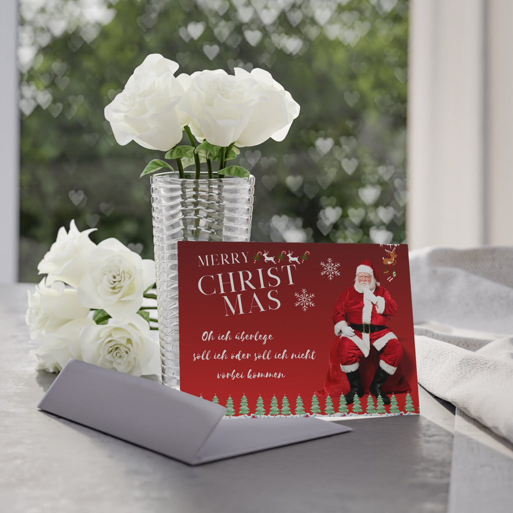 Festliche Weihnachtskarten - Frohe Weihnachten - Design - Familientruhe