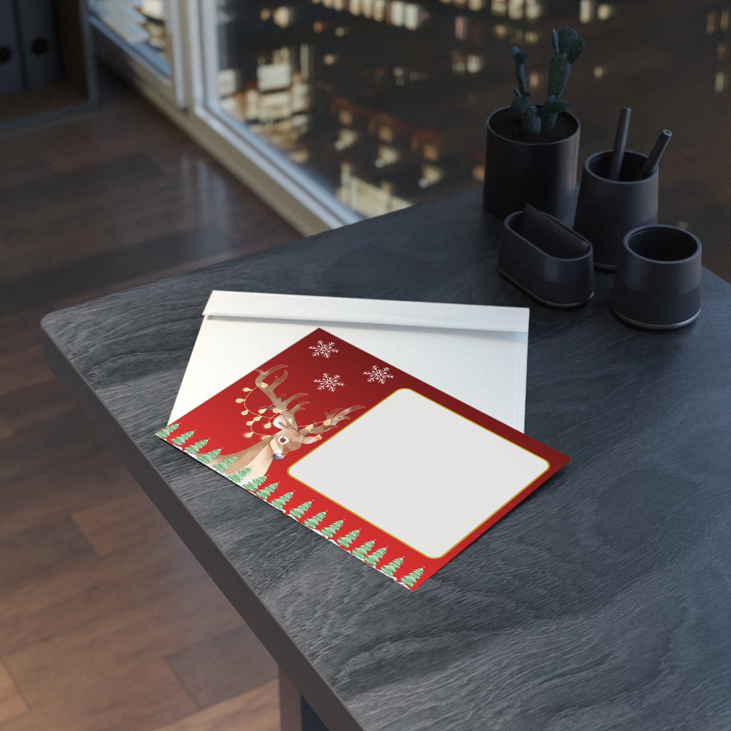 Festliche Weihnachtskarten - Frohe Weihnachten - Design - Familientruhe