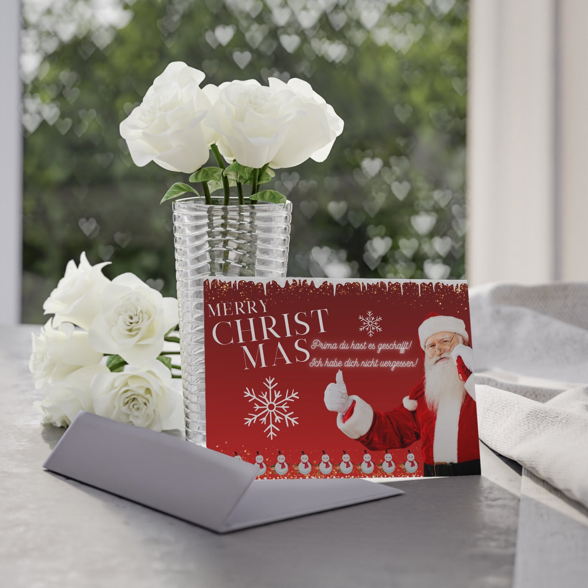 Festliche Weihnachtskarten - Frohe Weihnachten - Design - Familientruhe