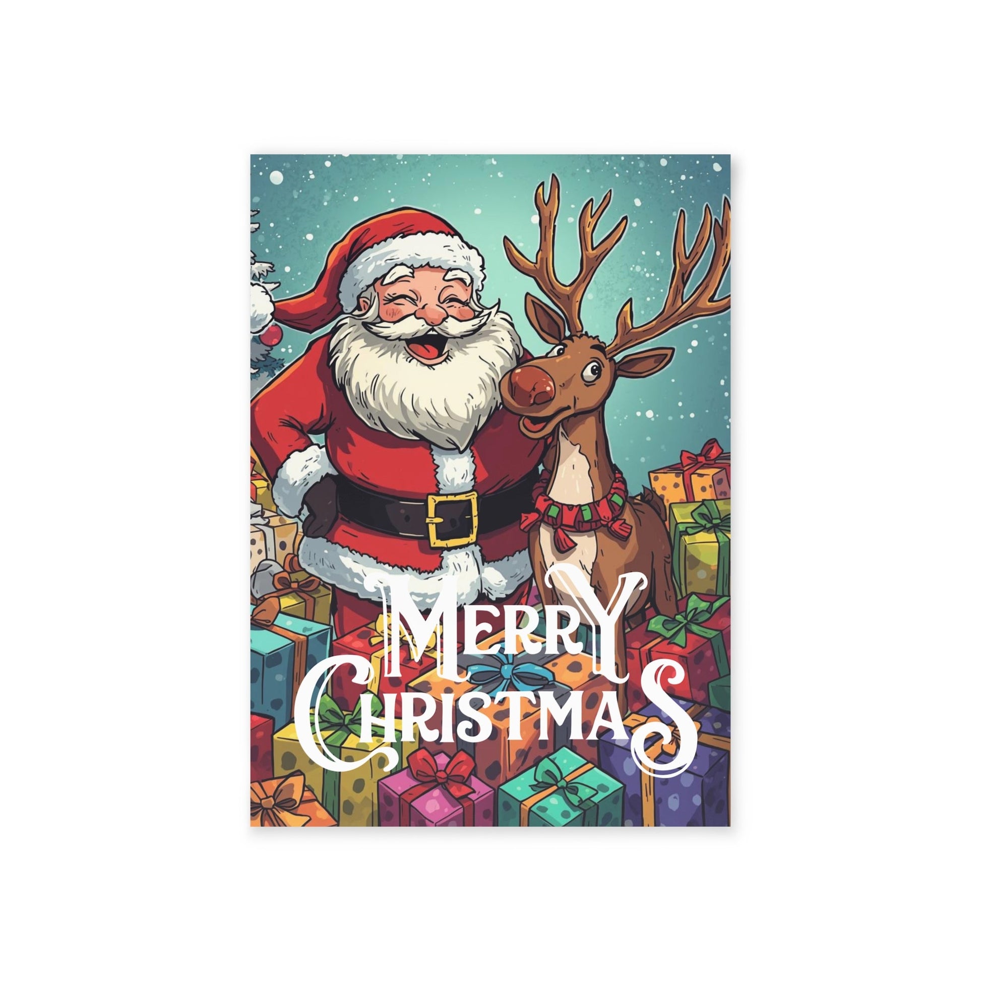 Festliche Weihnachtskarten Frohe Weihnachten Designs - Familientruhe