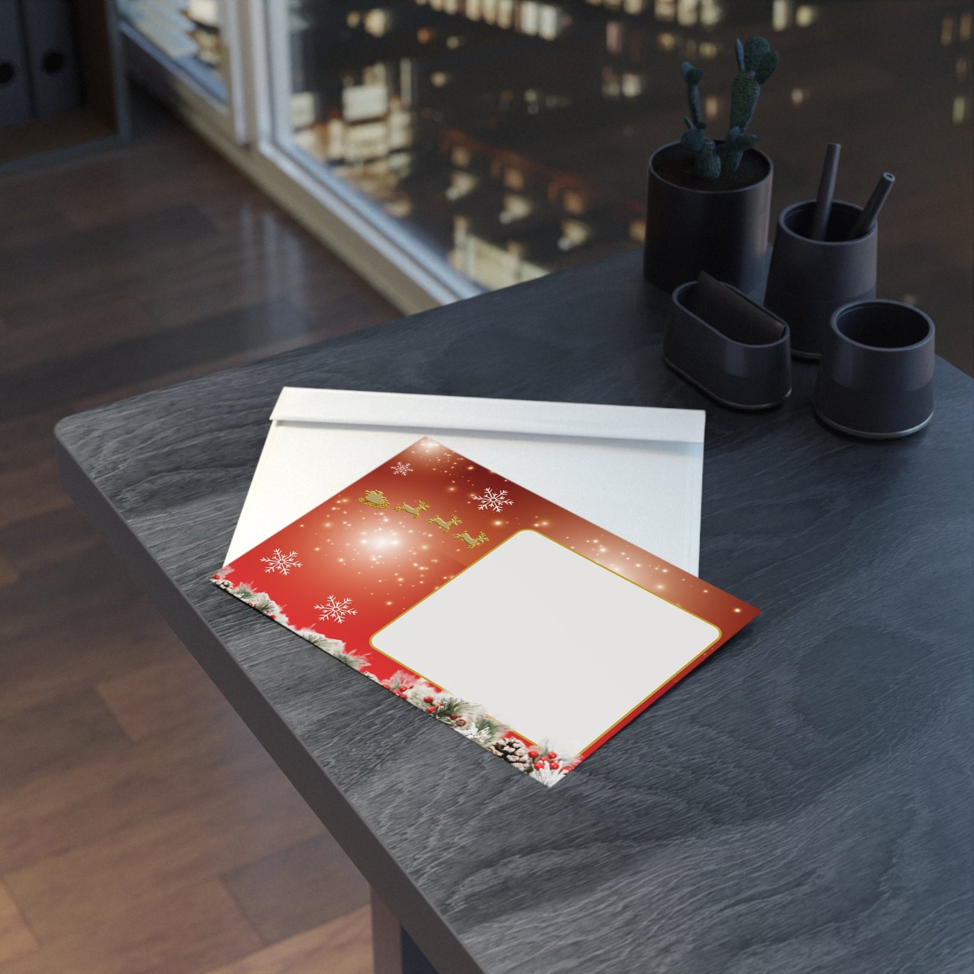 Festliche Weihnachtskarten, Frohe Weihnachten Grußkarten - Familientruhe