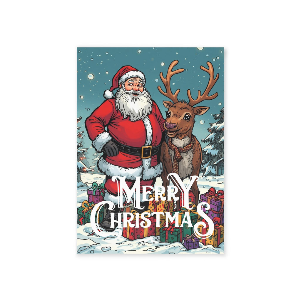 Festliche Weihnachtskarten, Frohe Weihnachtsgrüße - Familientruhe