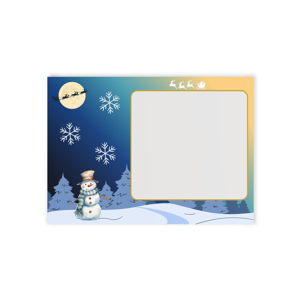 Festliche Weihnachtskarten, Frohe Weihnachtskarten Zweiseitige - Familientruhe