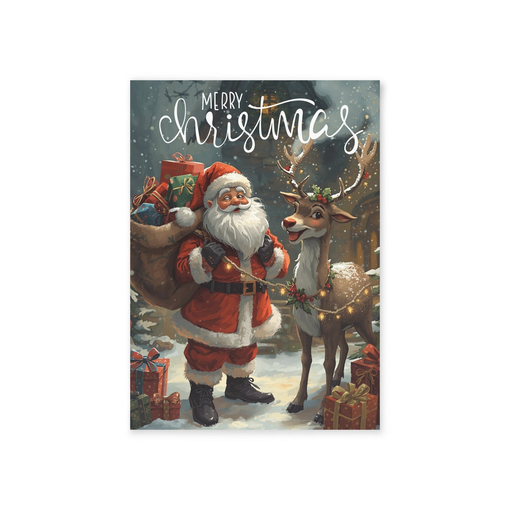 Festliche Weihnachtskarten, Weihnachtskarten, Saisonale Grüße - Familientruhe