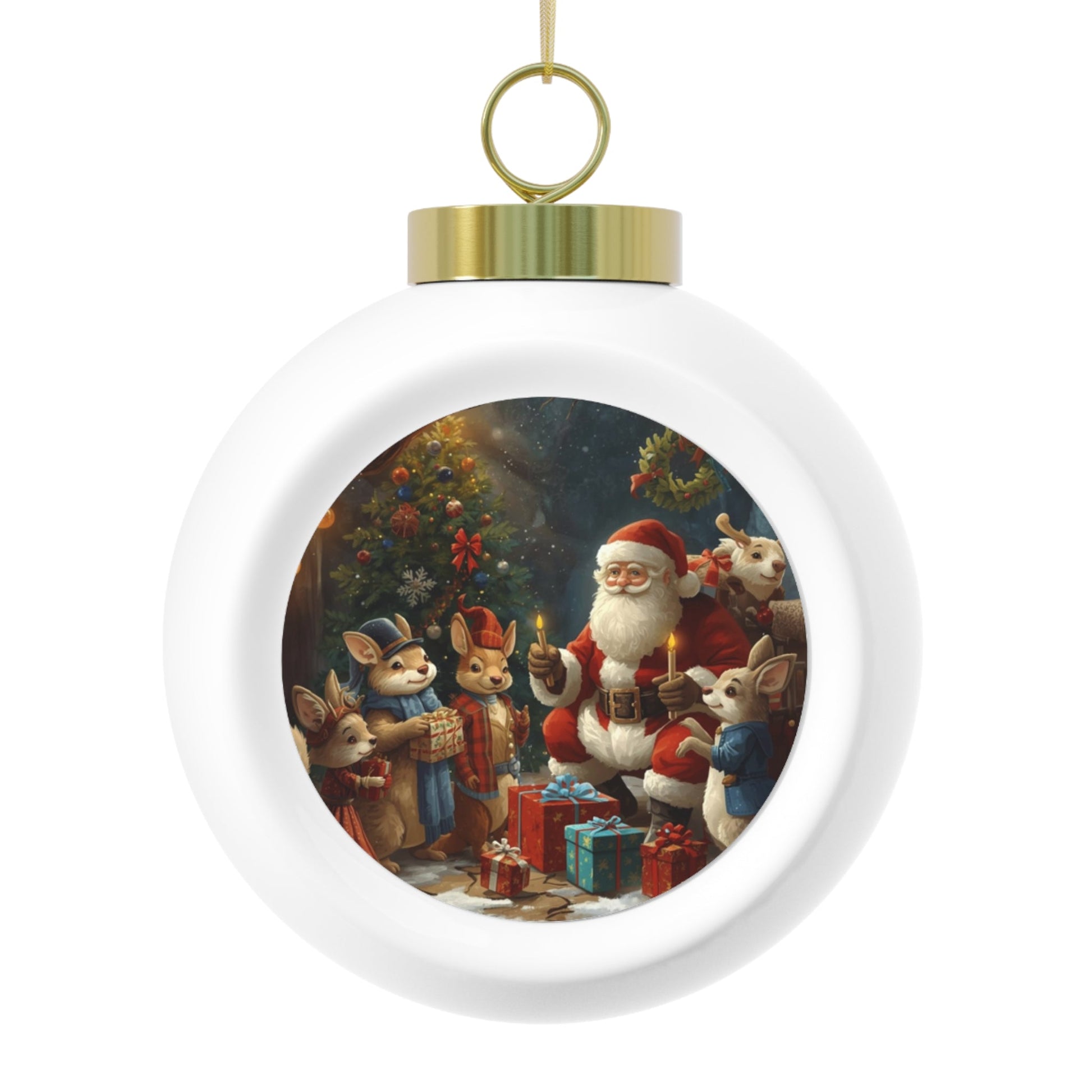 Festlicher Weihnachtskugelschmuck, Weihnachtsdekoration - Familientruhe