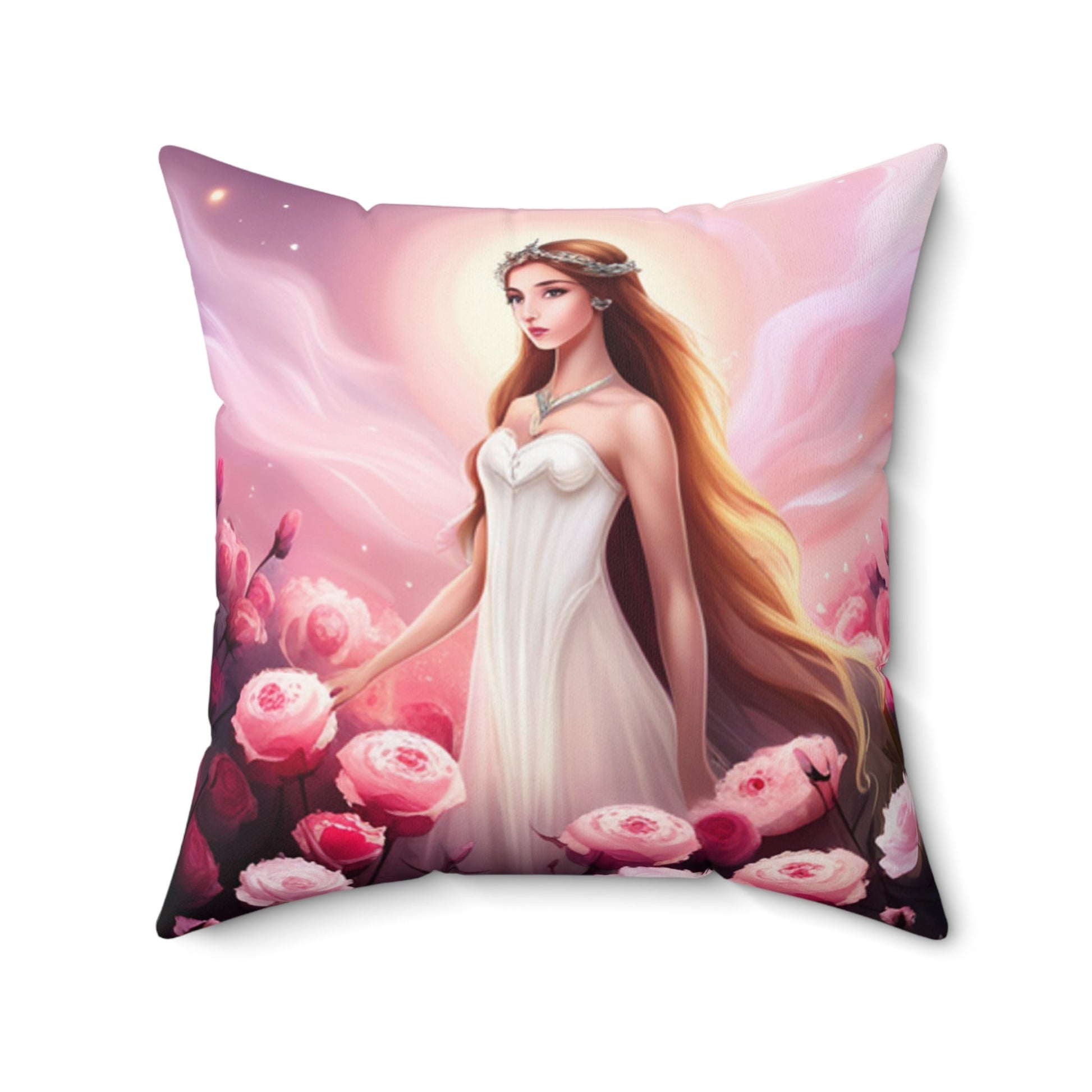 Florales Deko Kissen, Gemütlicher Wohnakzent, Geschenk für Sie - Familientruhe