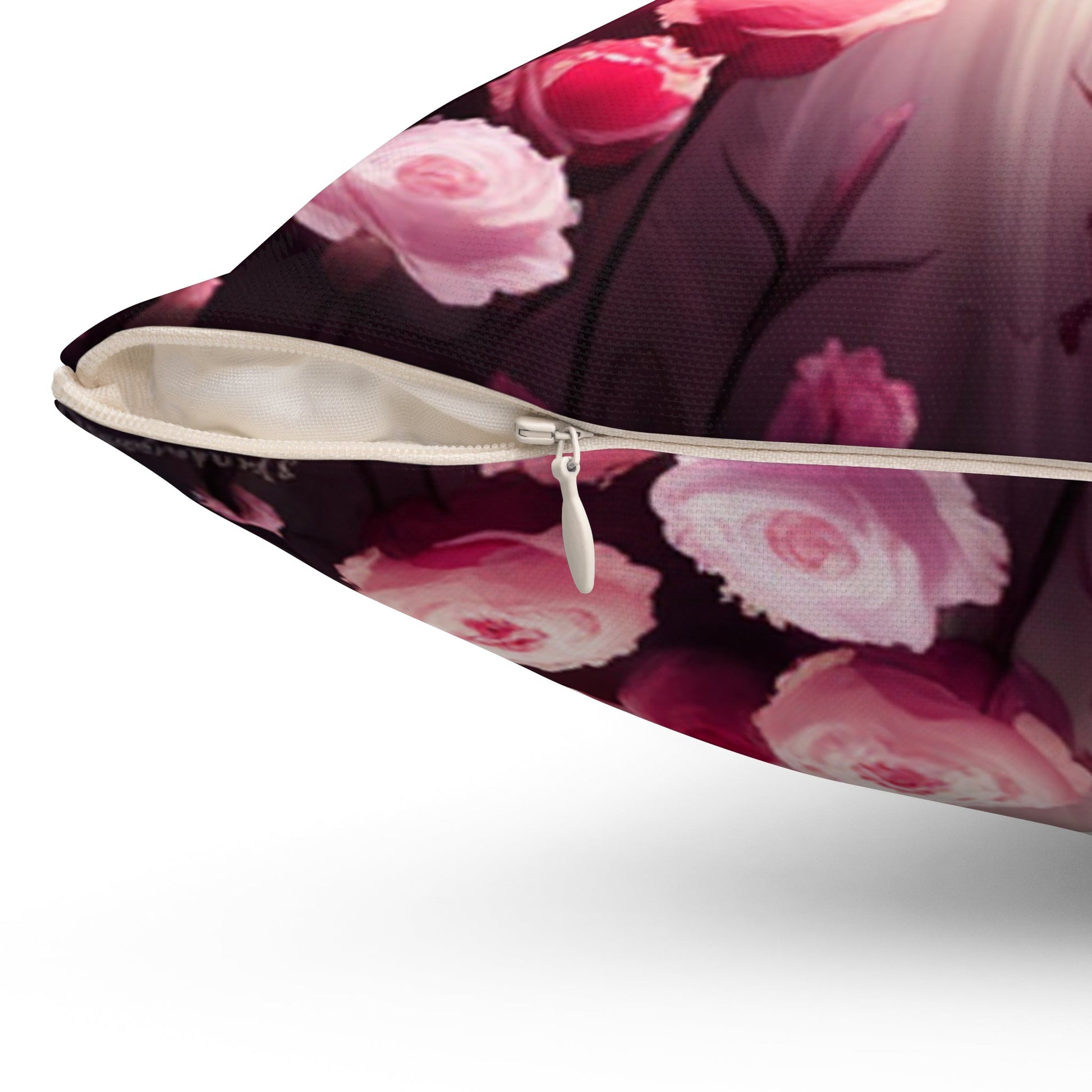 Florales Deko Kissen, Gemütlicher Wohnakzent, Geschenk für Sie - Familientruhe