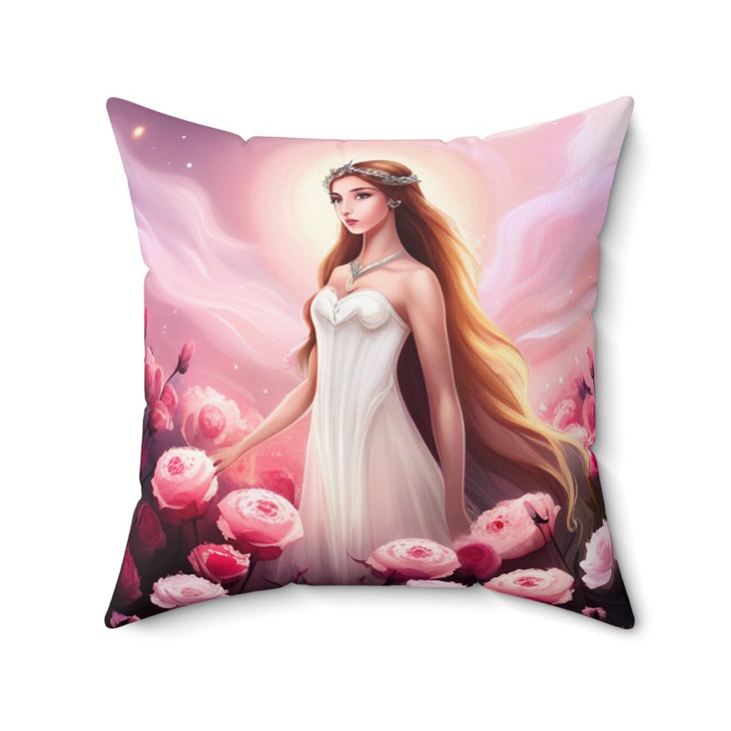 Florales Deko Kissen, Gemütlicher Wohnakzent, Geschenk für Sie - Familientruhe