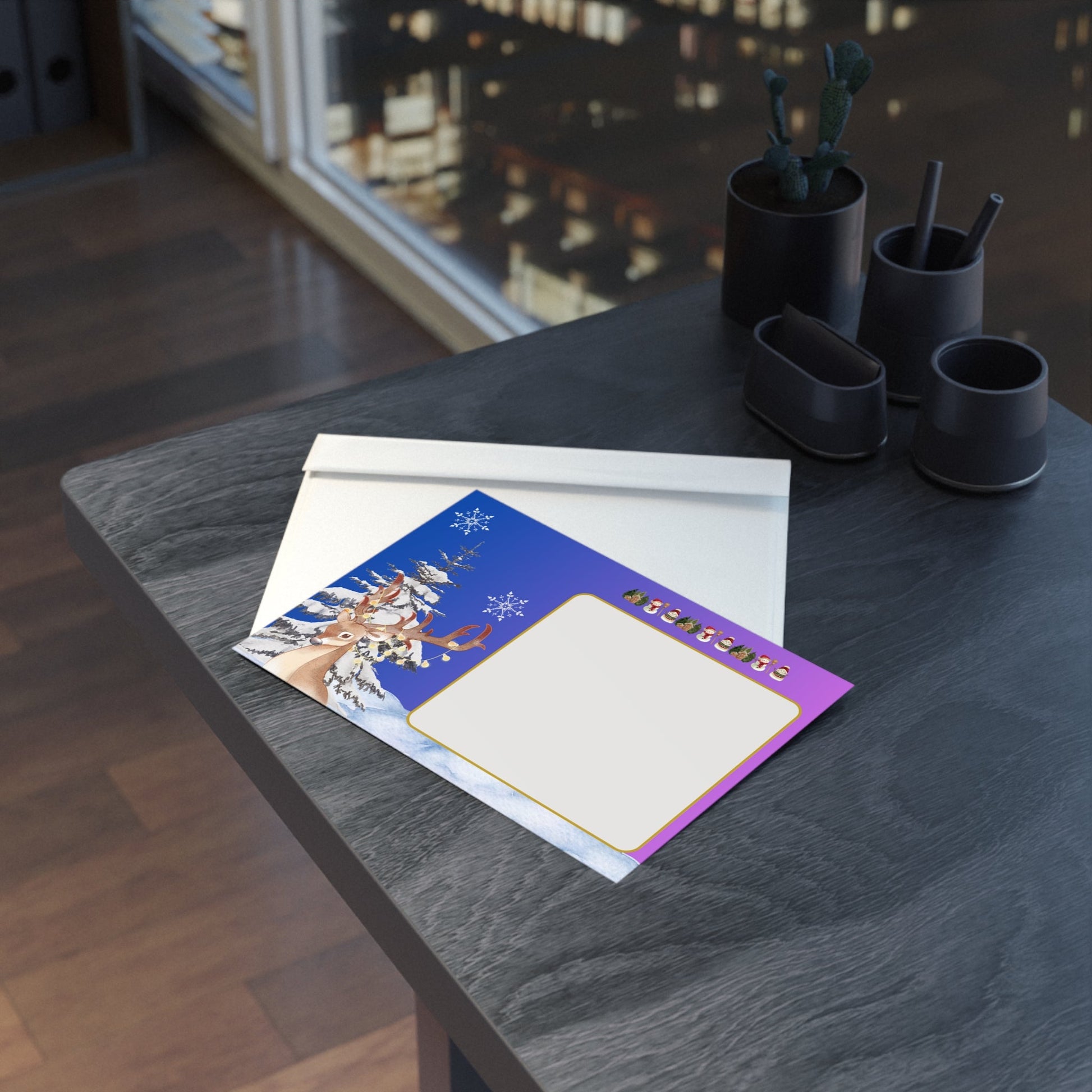 Fröhliche Weihnachtskarten, festliche Weihnachtsgrüße - Familientruhe