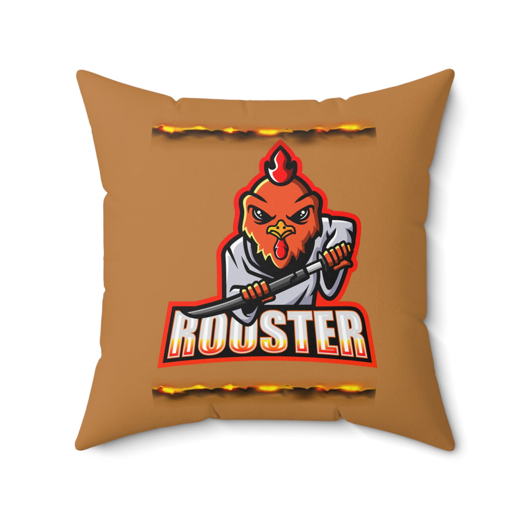 Hahn Grafikkissen - Lustiges Kissen, Wohndekor - Familientruhe