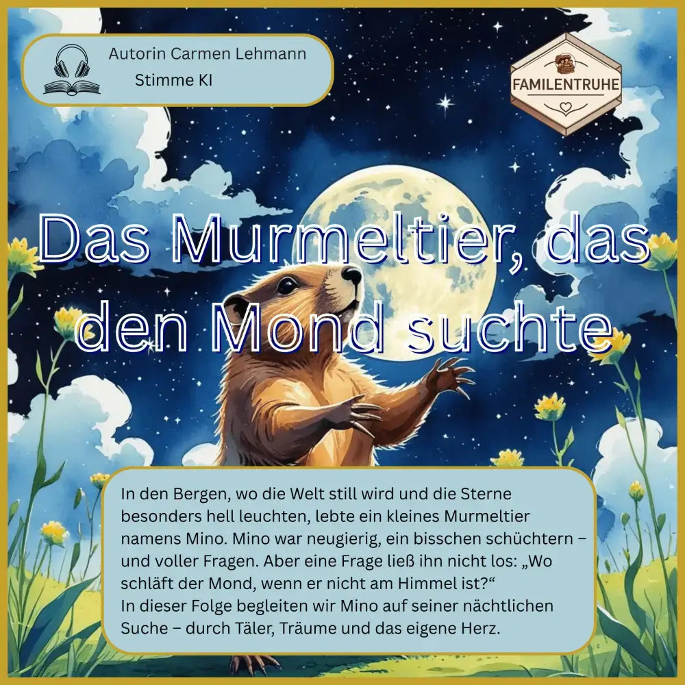 Hörbuch Das Murmeltier den Mond suchte