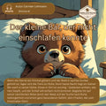 Hörbuch- Der kleine Bär nicht einschlafen konnte - Hörbuch