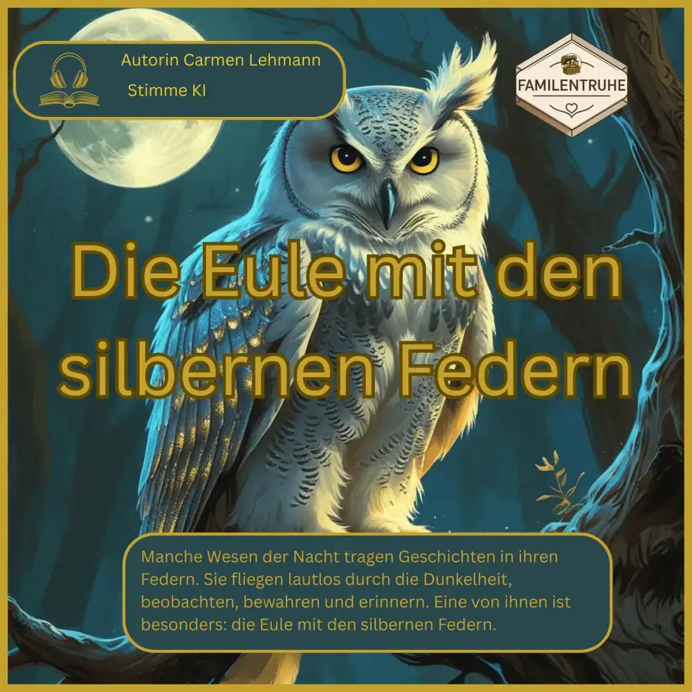 Hörbuch- Die Eule mit den silbernen Federn - Hörbuch