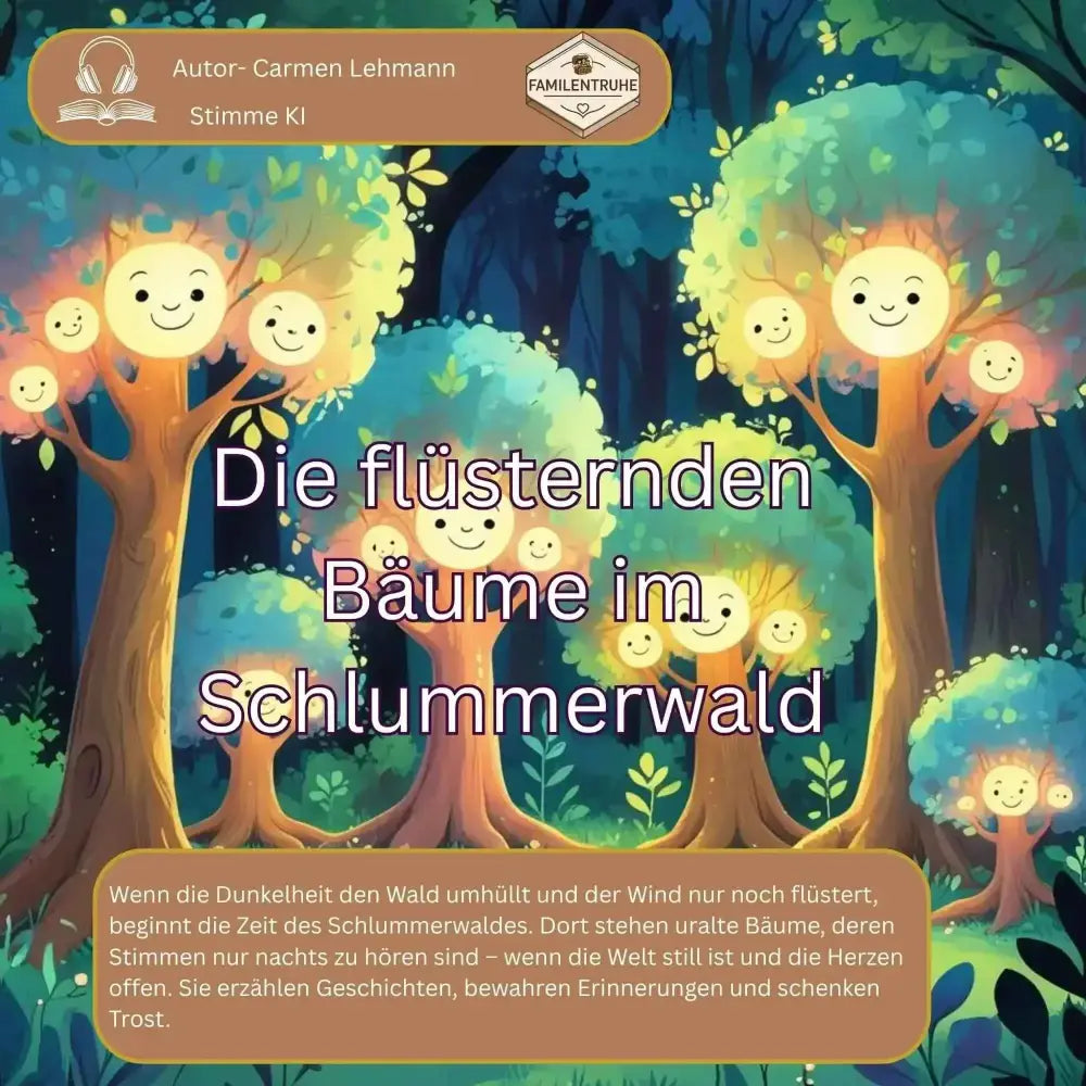 Hörbuch-Die flüsternden Bäume im Schlummerwald - Hörbuch