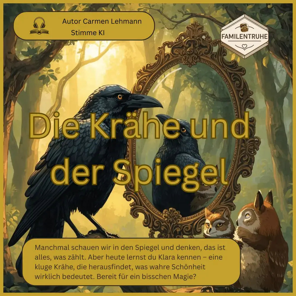 Hörbuch Die Krähe und der Spiegel – Entdecke wahre Magie des Lebens
