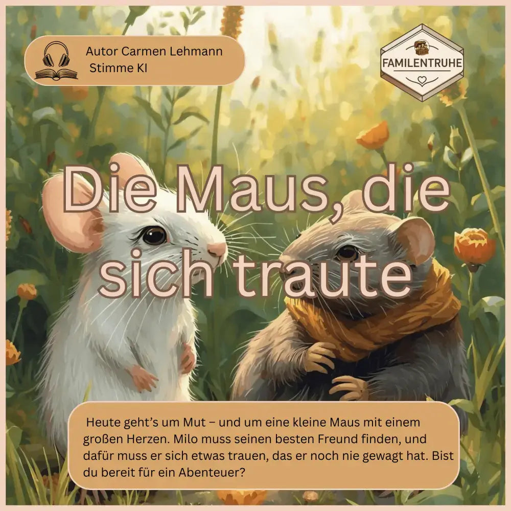 Hörbuch- Die Maus sich was traute - Hörbuch