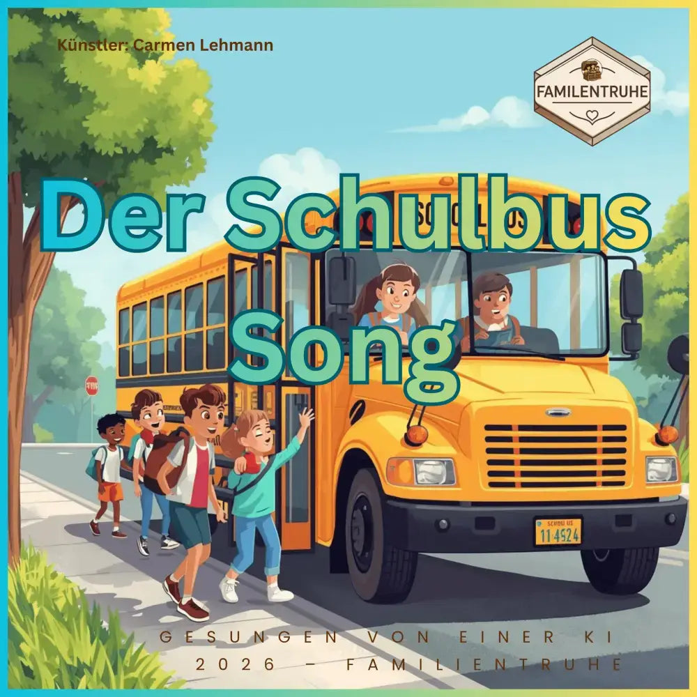 Kinderlied-Der Schulbus Song Fahrt zur Schule - Kinderlied