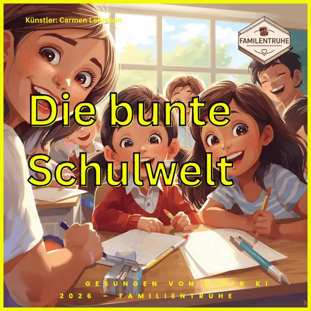 Kinderlied-Die bunte Schulwelt - Kinderlied