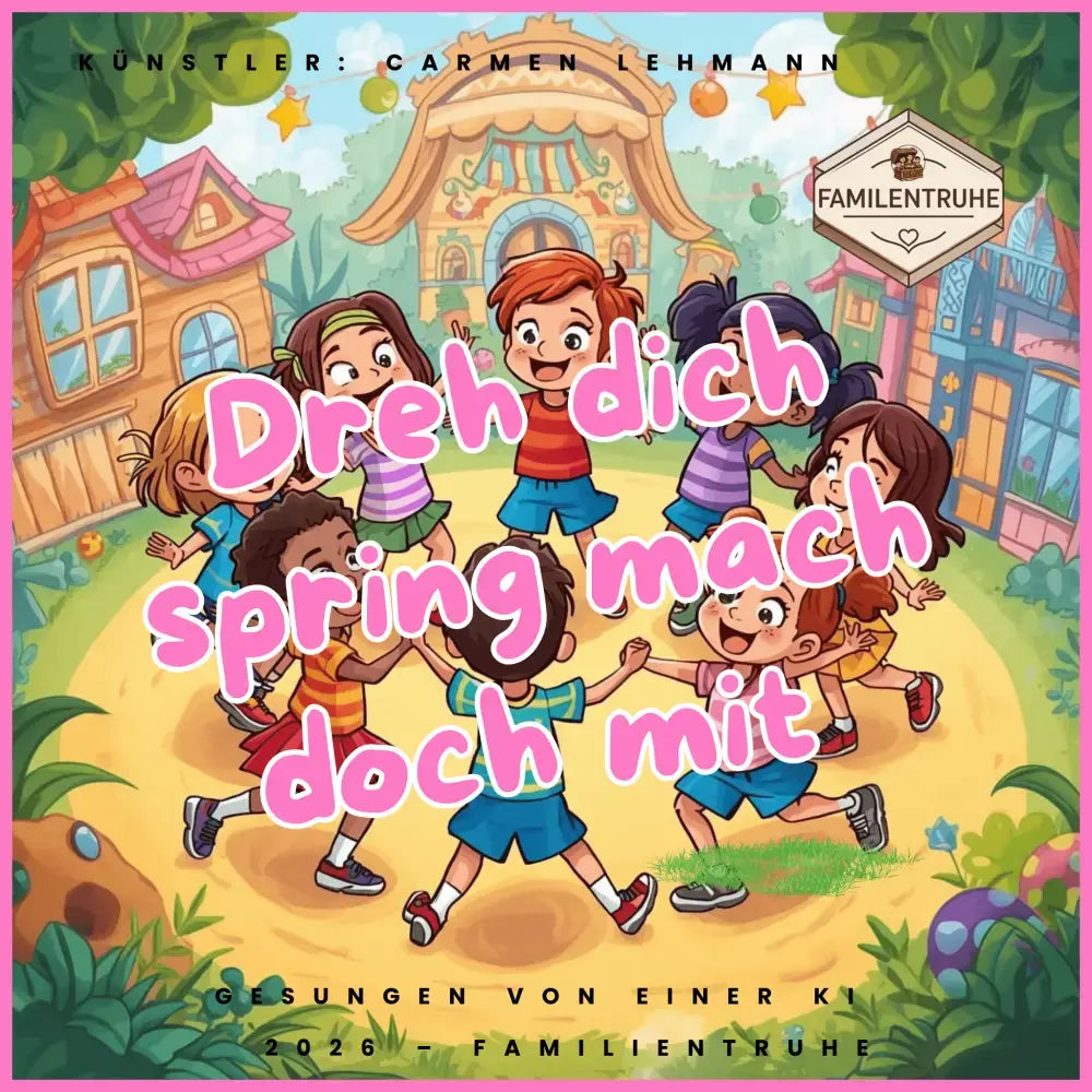 Kinderlied-Dreh dich Spring mach doch mit - Kinderlied