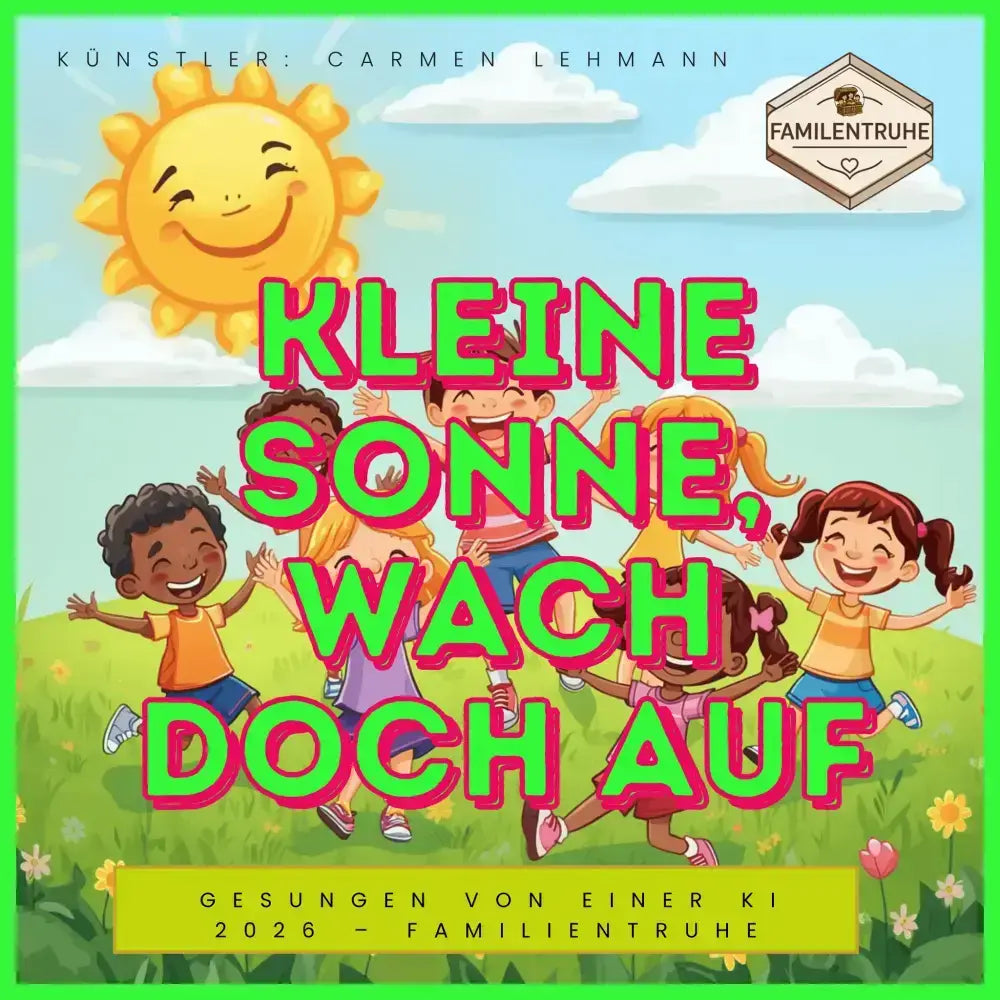 Kinderlied- Kleine Sonne wach doch auf - Kinderlied