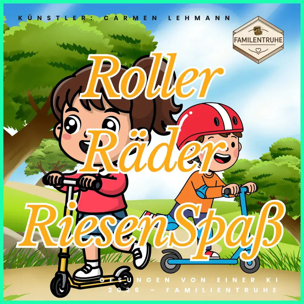 Kinderlied-Roller Räder Riesen Spaß - Kinderlied