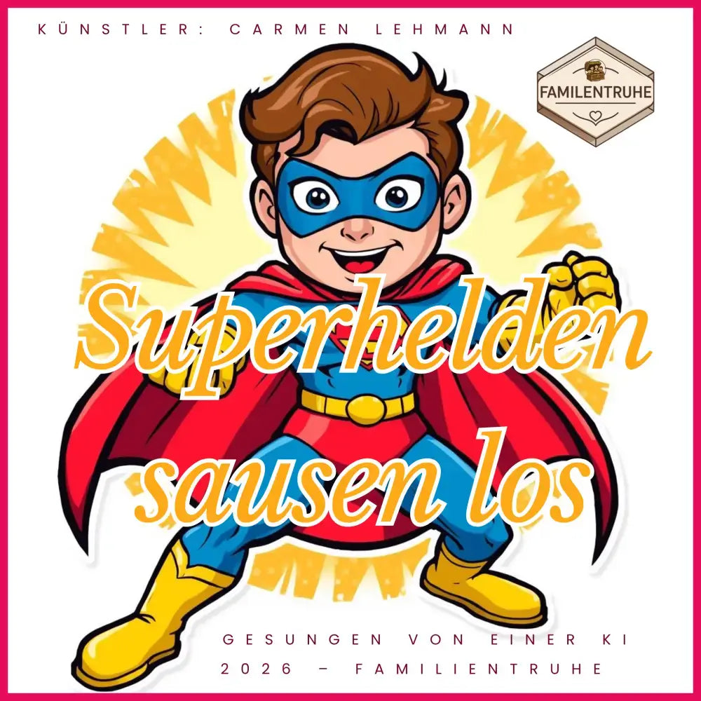 Kinderlied-Superhelden sausen los - Kinderlied