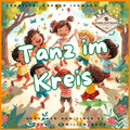 Kinderlied-Tanz im Kreis gemeinsamen Spaß - Kinderlied