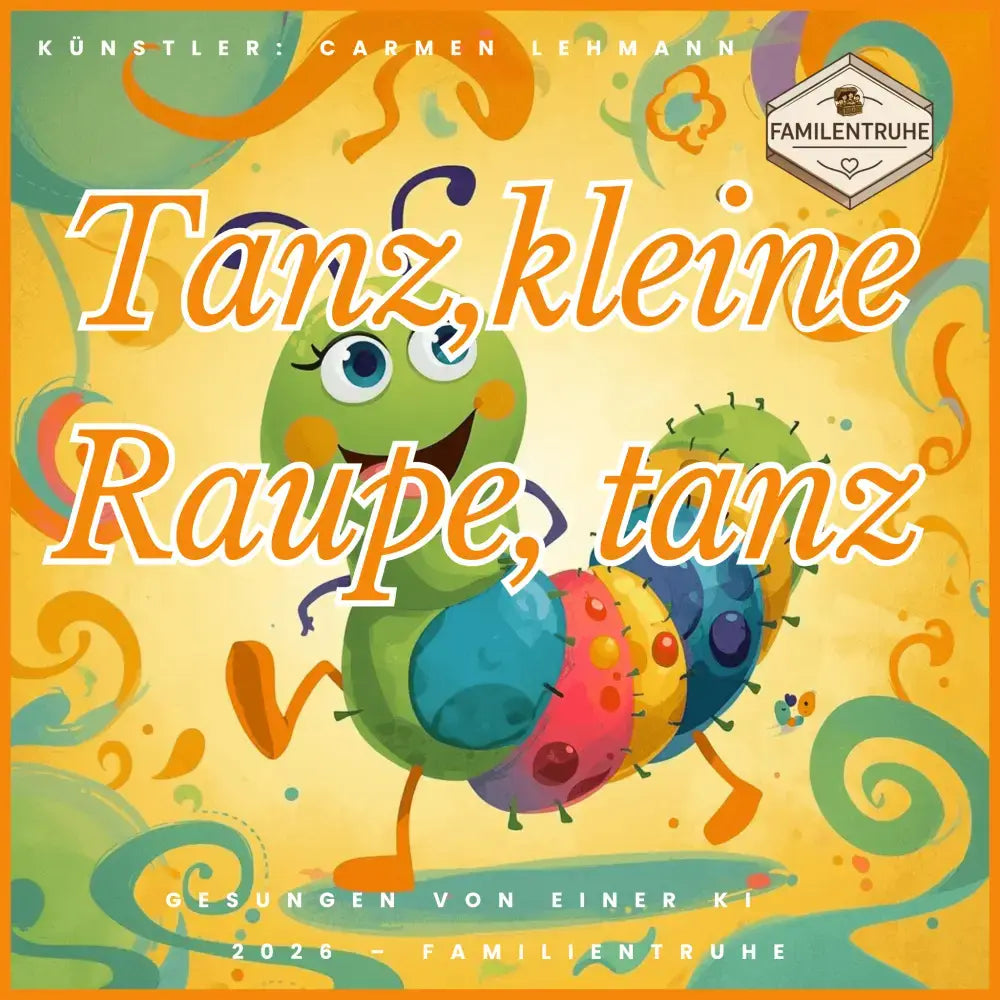 Kinderlied-Tanze kleine Raupe Tanz - Kinderlied