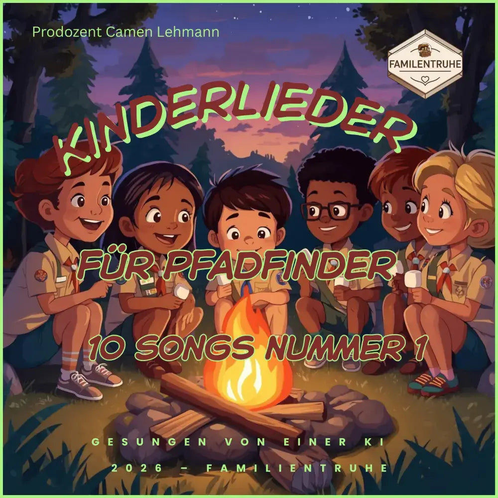 Kinderlieder für Pfadfinder mit 10 Songs Nummer 1 - Kinderlieder-Paket