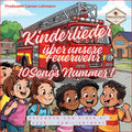 Kinderlieder über unsere Feuerwehr 10 Songs Nummer 1 - Kinderlieder-Paket