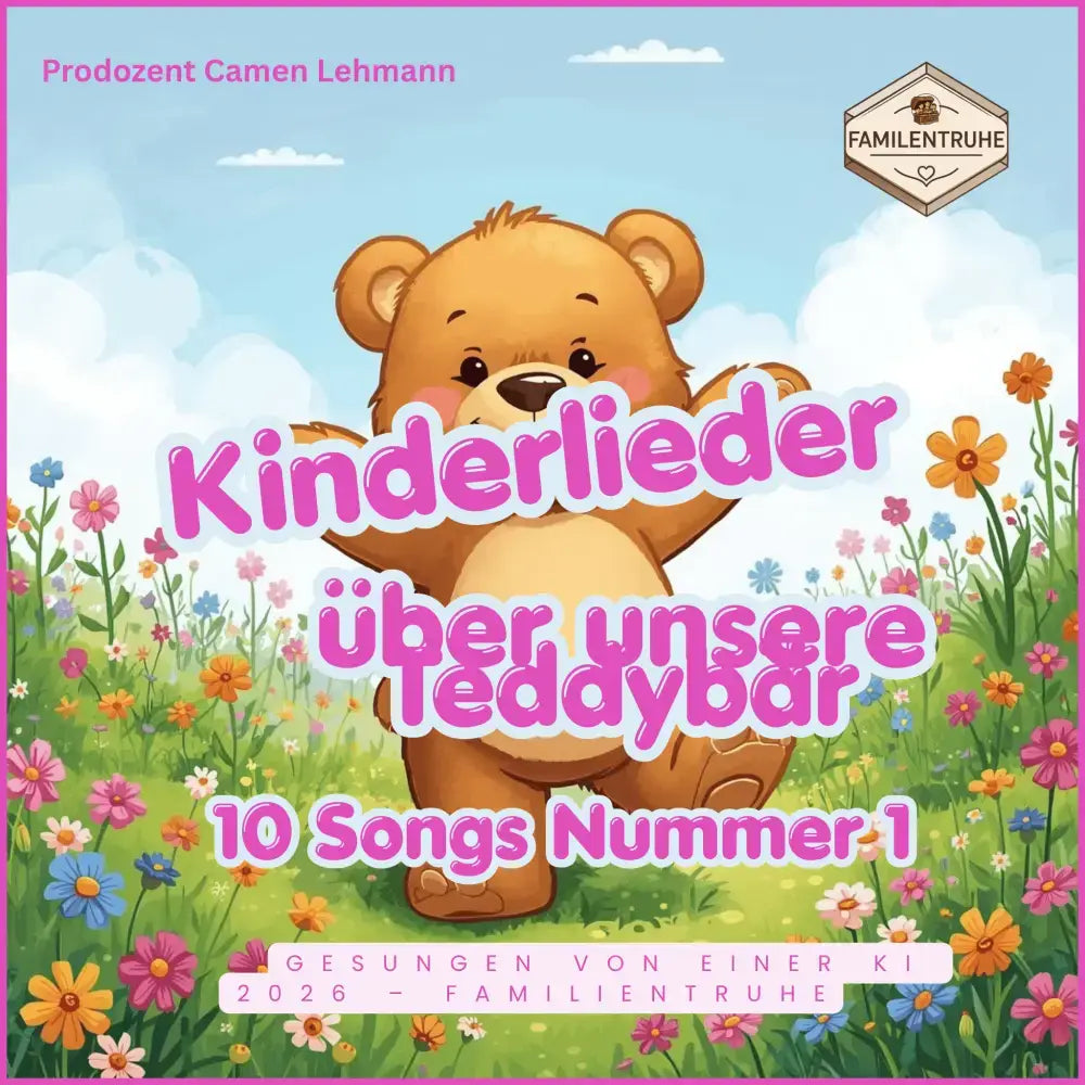 Kinderlieder über unseren Teddybär 10 Songs Nummer 1 - Kinderlieder-Paket