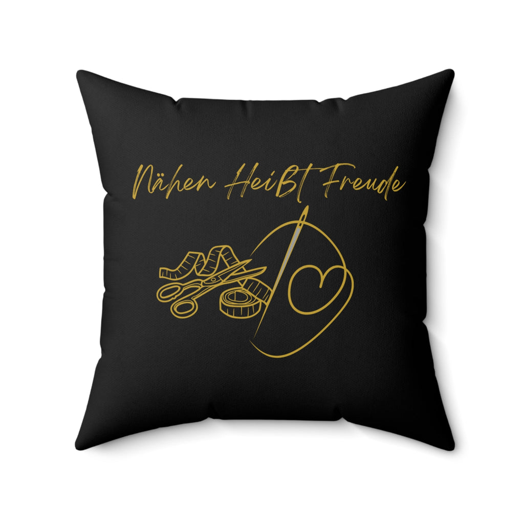Kissen Nähbegeisterte - Gemütliches Dekor für Bastler, Geschenk - Familientruhe