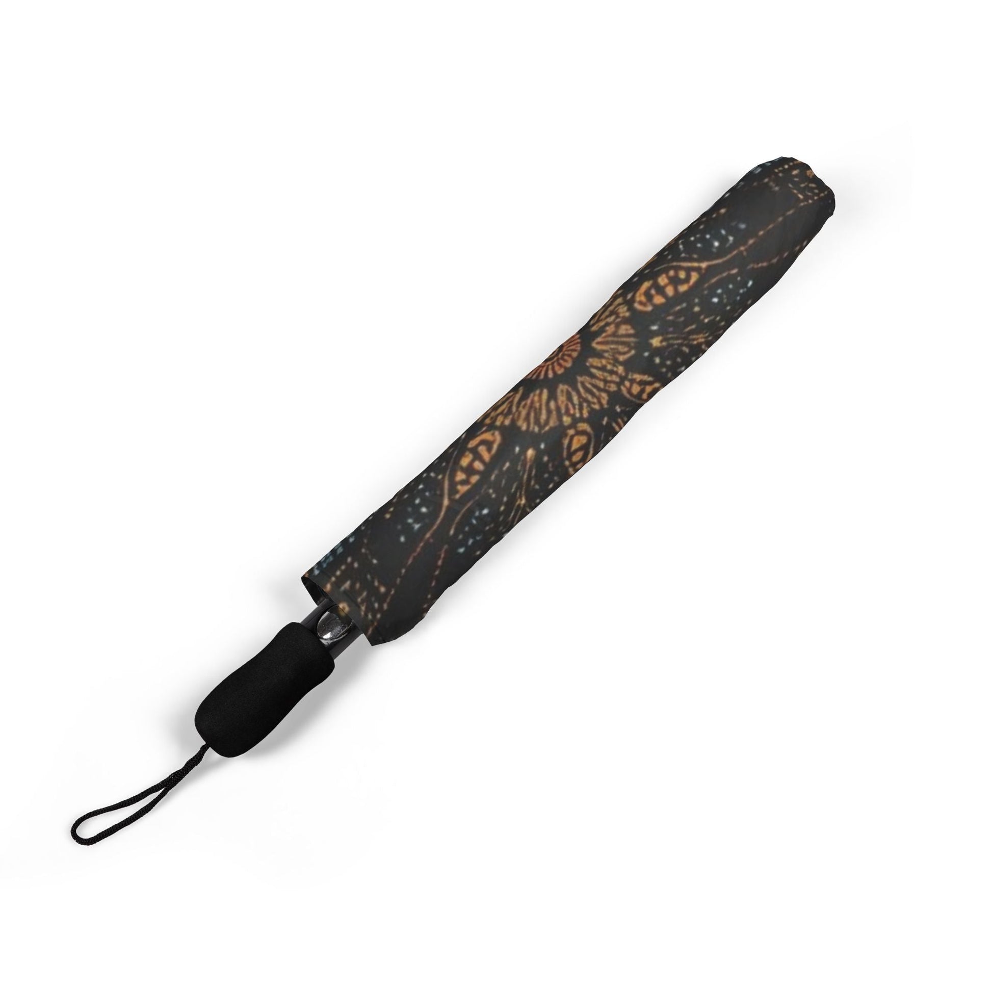 Künstlerischer halbautomatischer Faltschirm, stilvolle Regenbekleidung, - Familientruhe