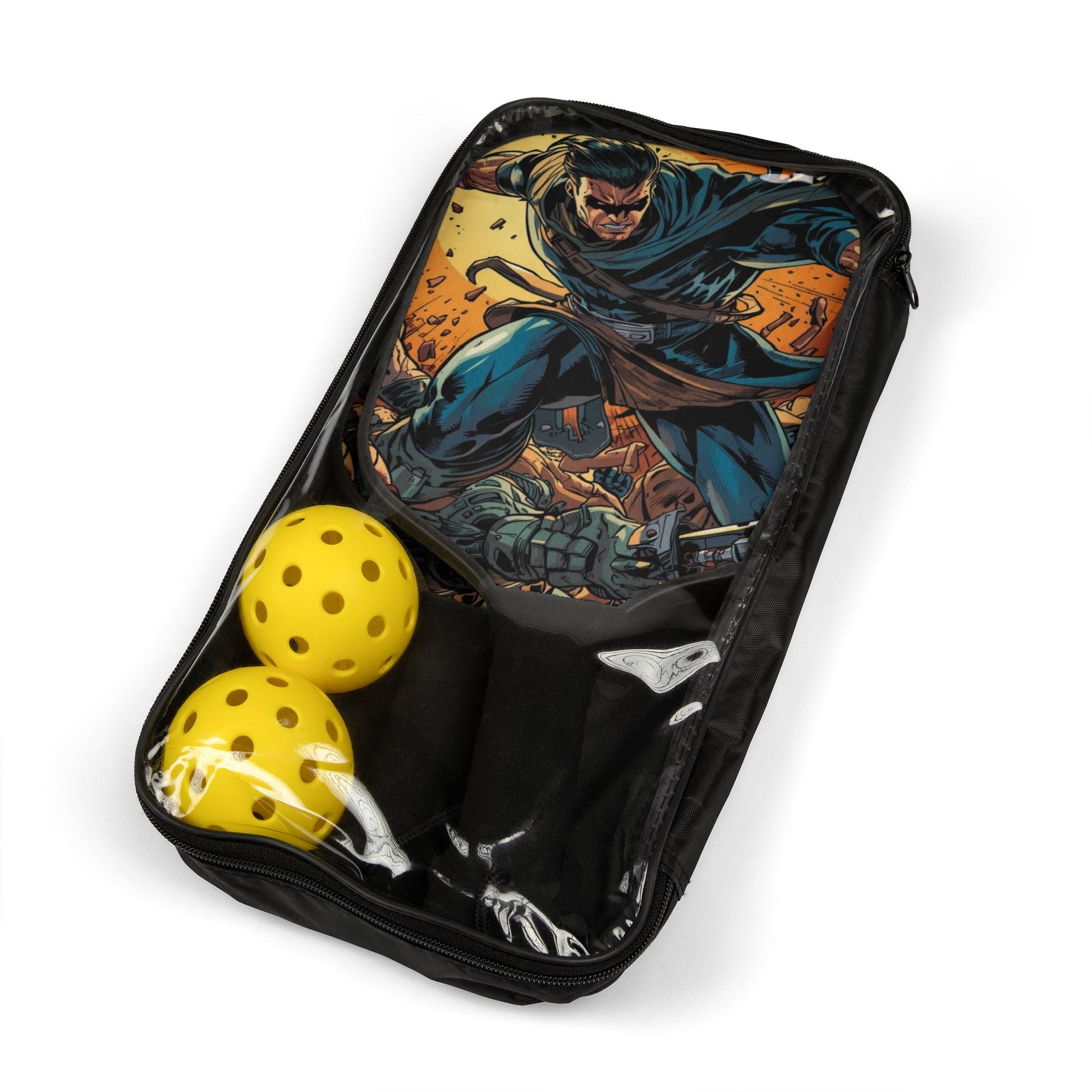 Lebendiges Pickleball - Schläger - Set, lustige Sportausrüstung - Familientruhe