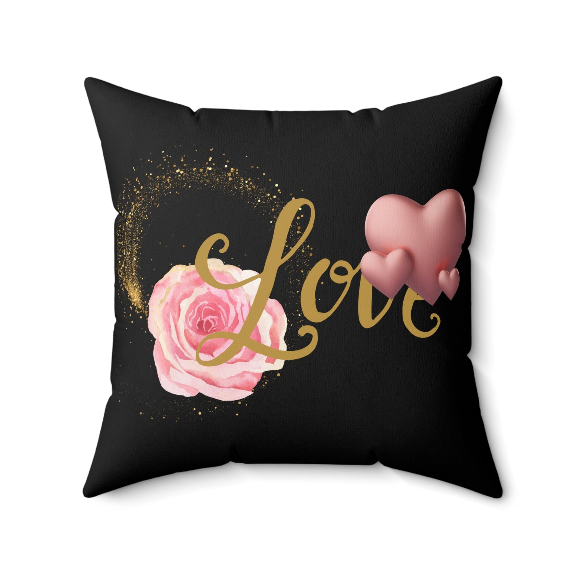 Love Rose Dekokissen, Valentinstags Geschenk - Familientruhe
