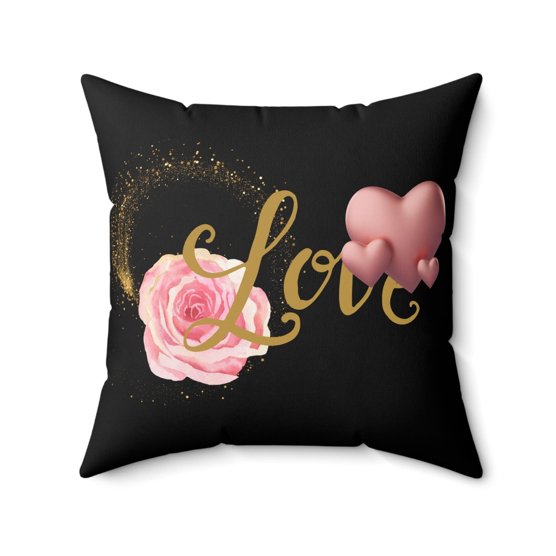 Love Rose Dekokissen, Valentinstags Geschenk - Familientruhe
