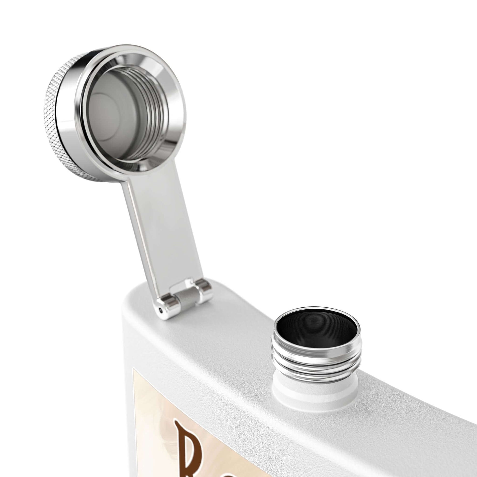 Magischer Flachmann aus Edelstahl – 170 ml – perfektes Geschenk für Westernfans - Familientruhe